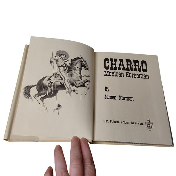 CHARRO Mexican Horseman, by James Norman, 1969, HB - Picture 4 of 7